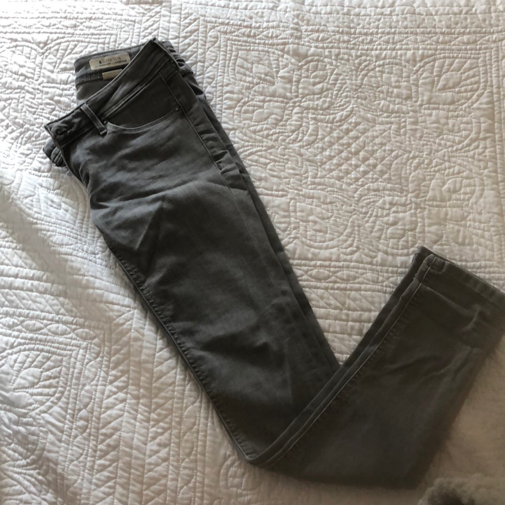 Gray jeans